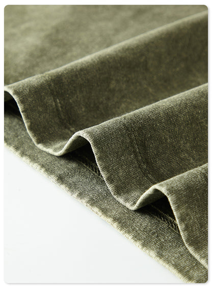 Oversize Washed Long-sleeve t-shirt WN6053