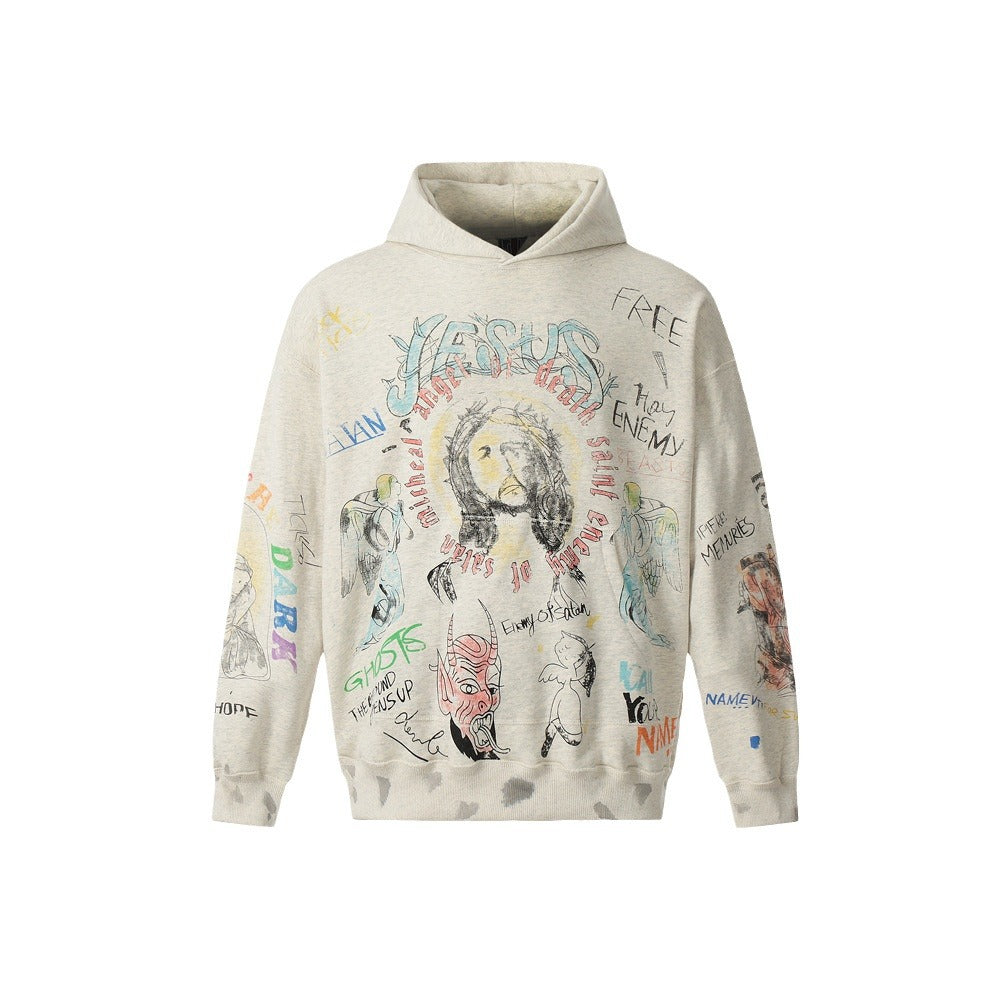 Graffiti Artwork Sketch Hoodie WN26449