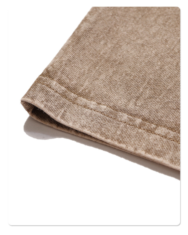 Vintage Dyed Oversize Short-sleeve T-shirt & Vintage Dyed Short Sweatpants Setup WN6631