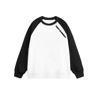 Letter Print Raglan Sleeve Sweatshirt WN8245