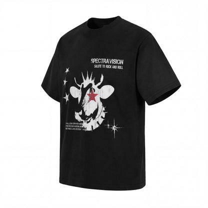 Graphic Print Short Sleeve T-Shirt WN25523