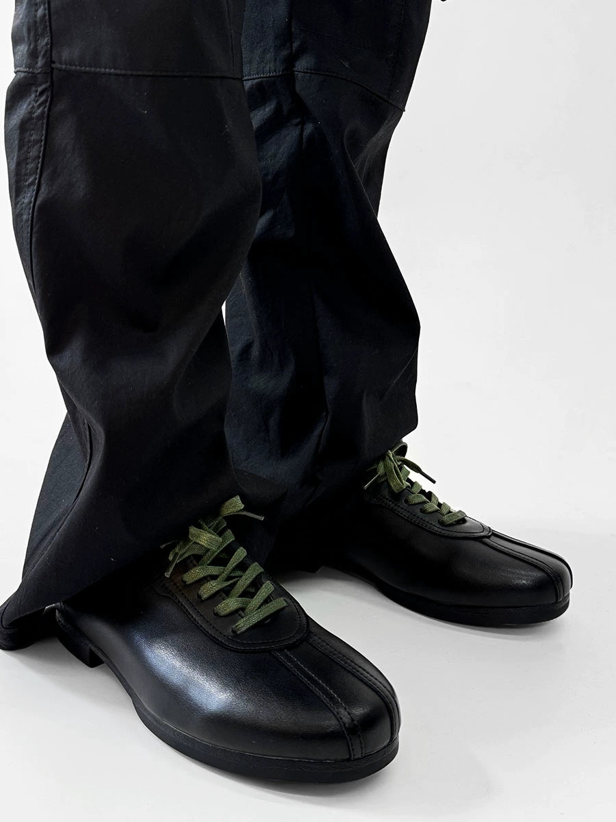 Soft Sole Flat Leather Derby Shoes WN19138