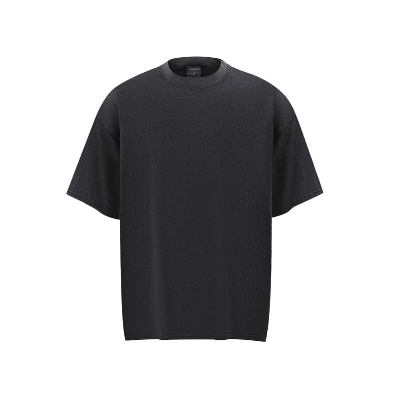Plain Washed Oversize Short Sleeve T-Shirt WN18585
