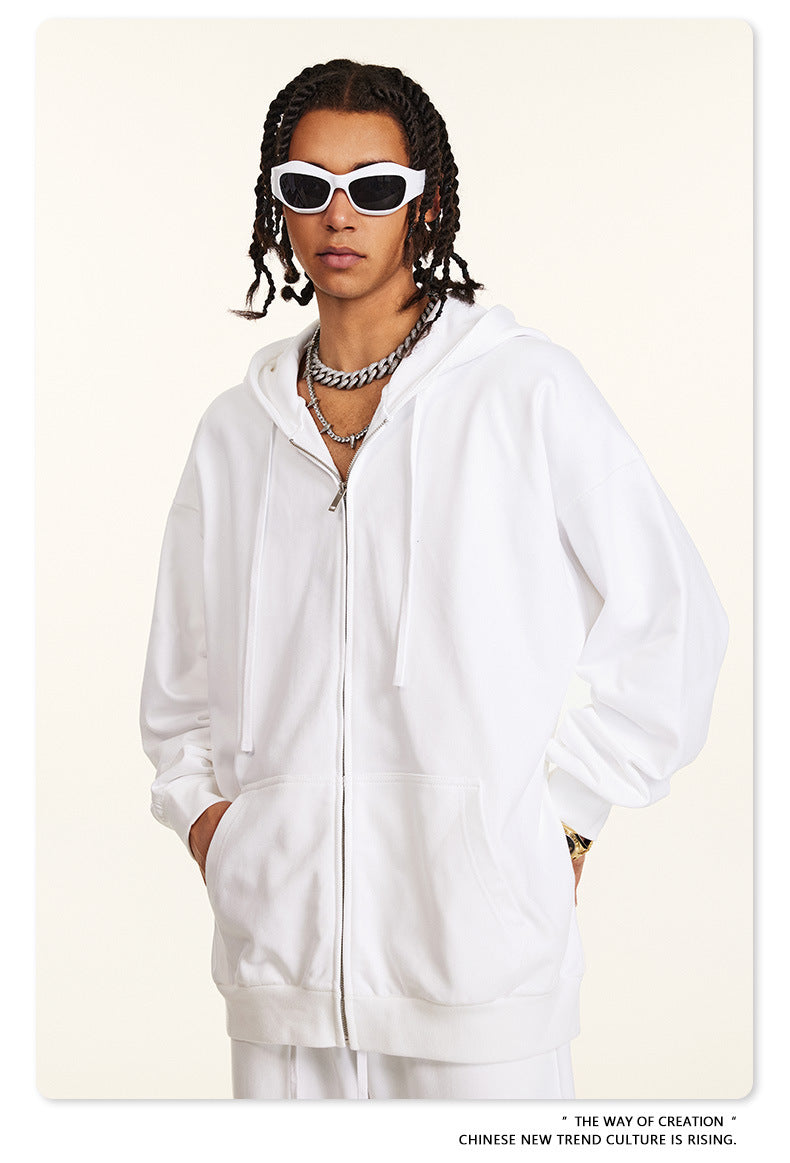 Oversize Zipper Hoodie WN9927