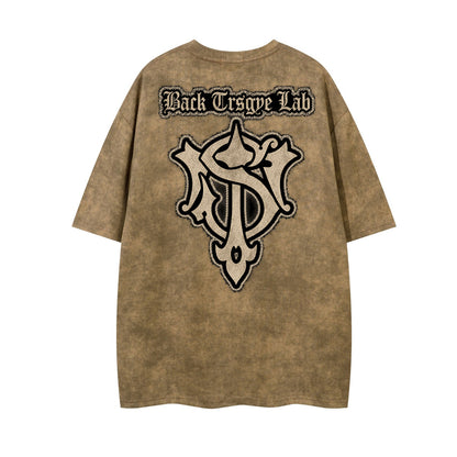 Graphic Print Short Sleeve T-Shirt WN16153