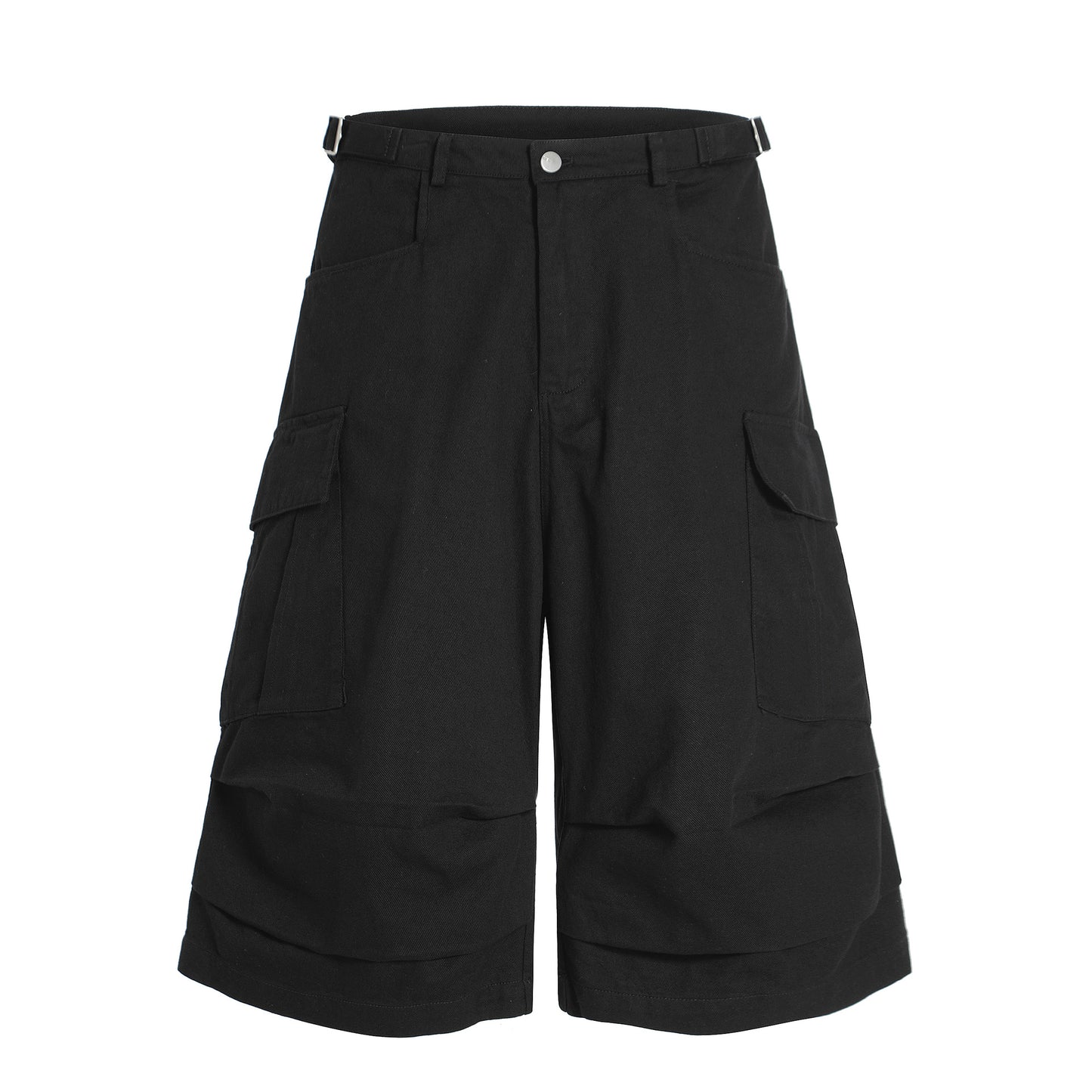 Multi-Pocket Straight Short Cargo Pants WN25829