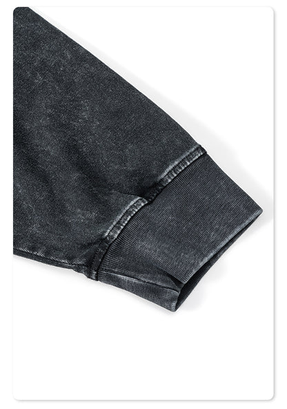 Water Washed Print Long Sleeve T-Shirt WN7882