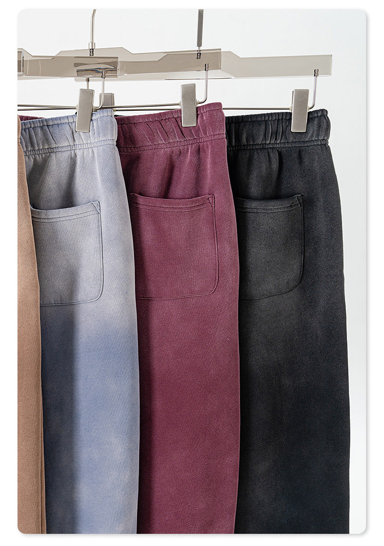 Spray Dye Velvet Hoodie & Sweatpants Setup WN7866