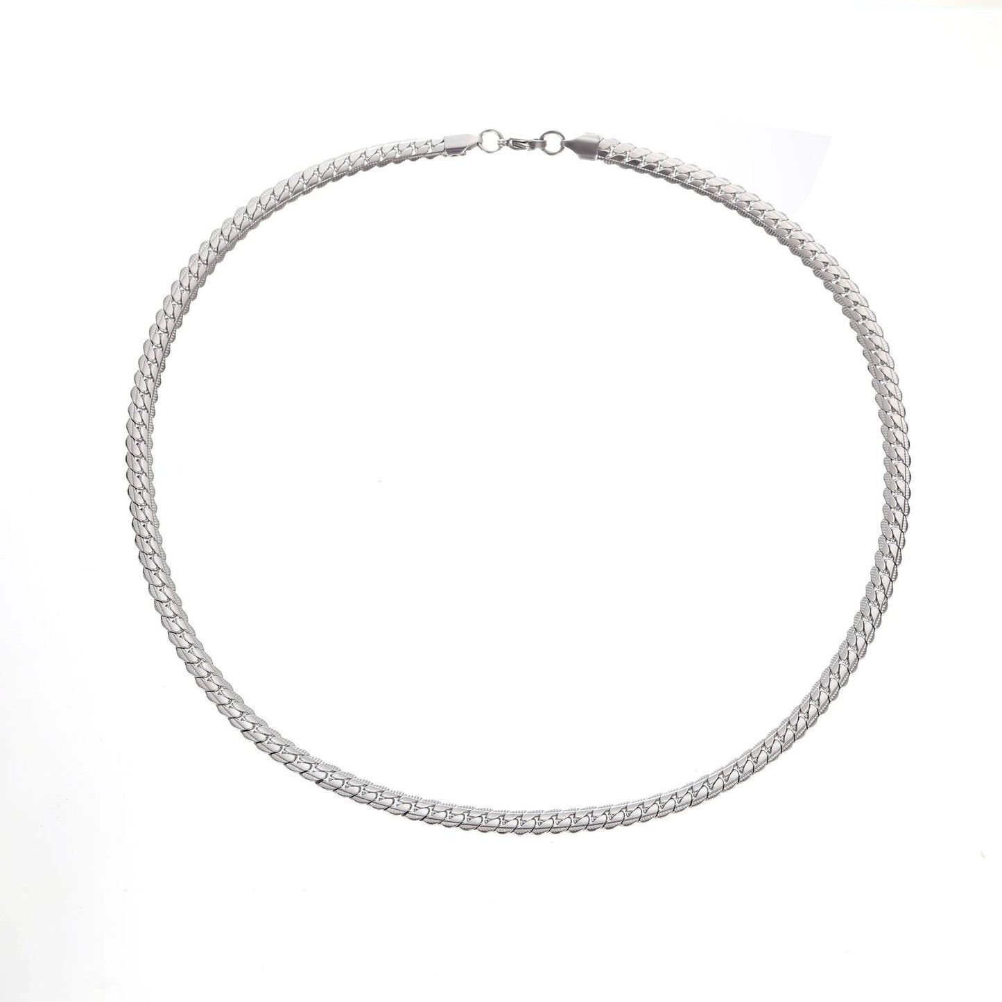 Cuban Chain Titanium Steel Necklace WN19248