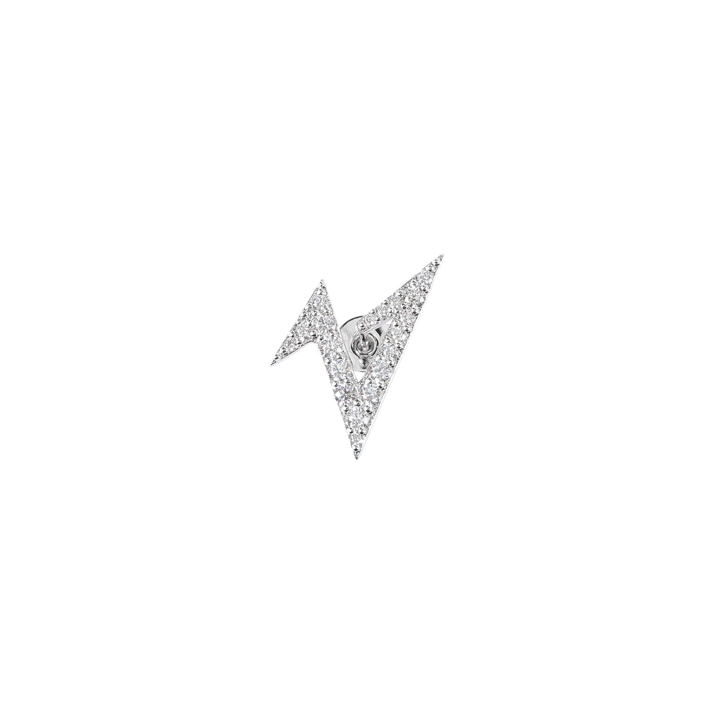 Silver Zircon Studs Earrings WN21005