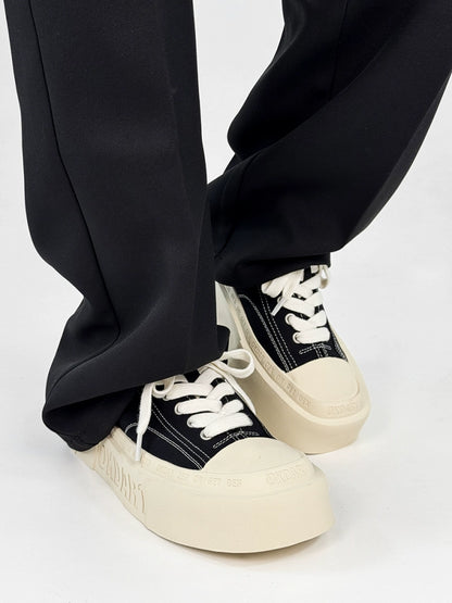 Color Block Design Canvas Sneakers WN19125