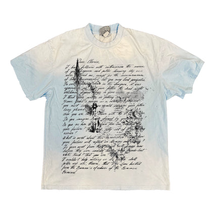 Tie-Dye Gradient Design Oversize Short Sleeve T-Shirt WN16884