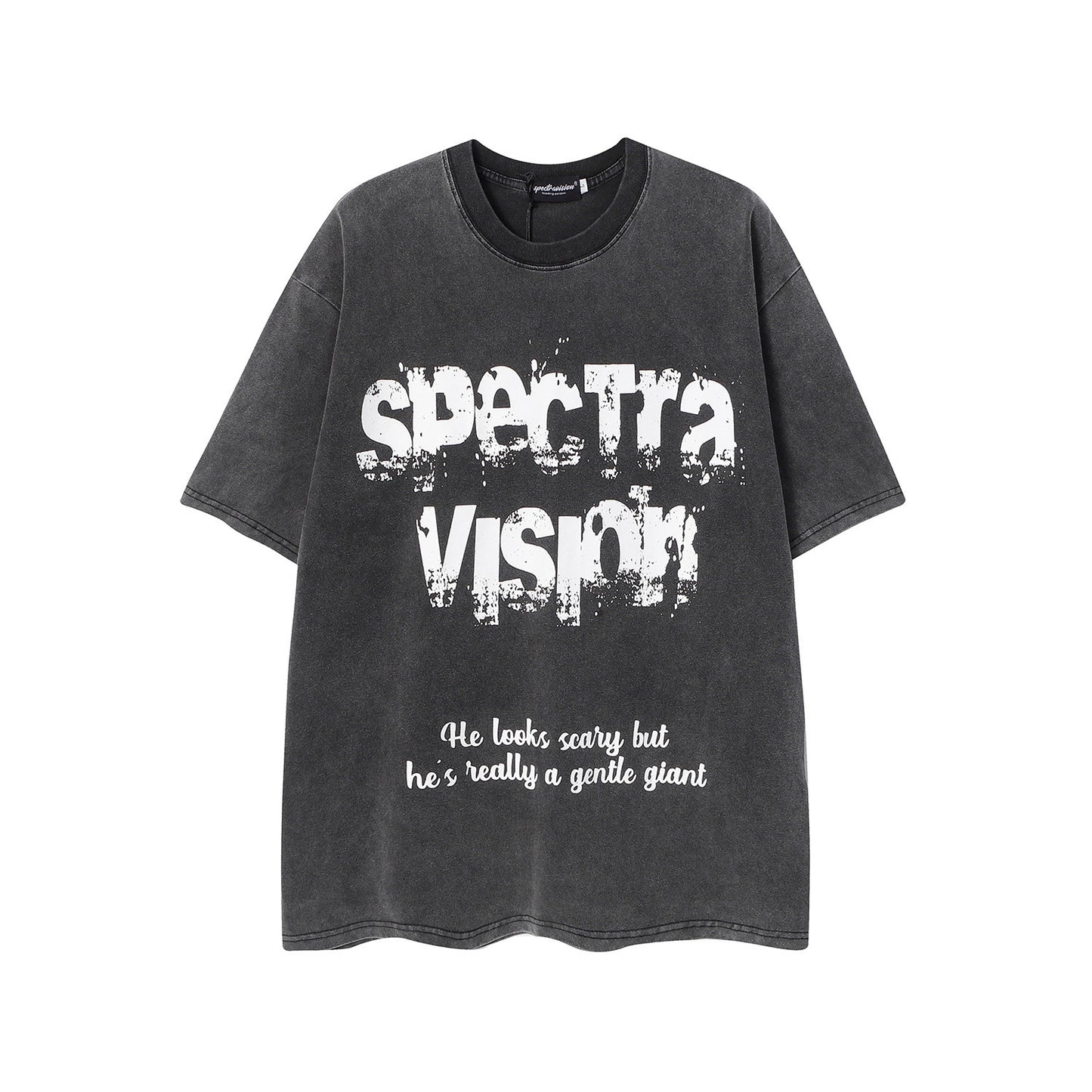Washed Mask Art Print Short Sleeve T-Shirt WN25441