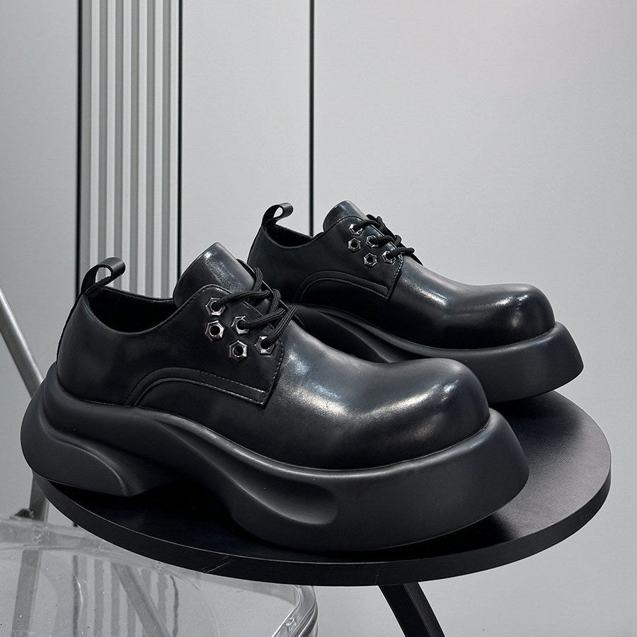 Platform Height Increase Round Toe Sneakers WN24786