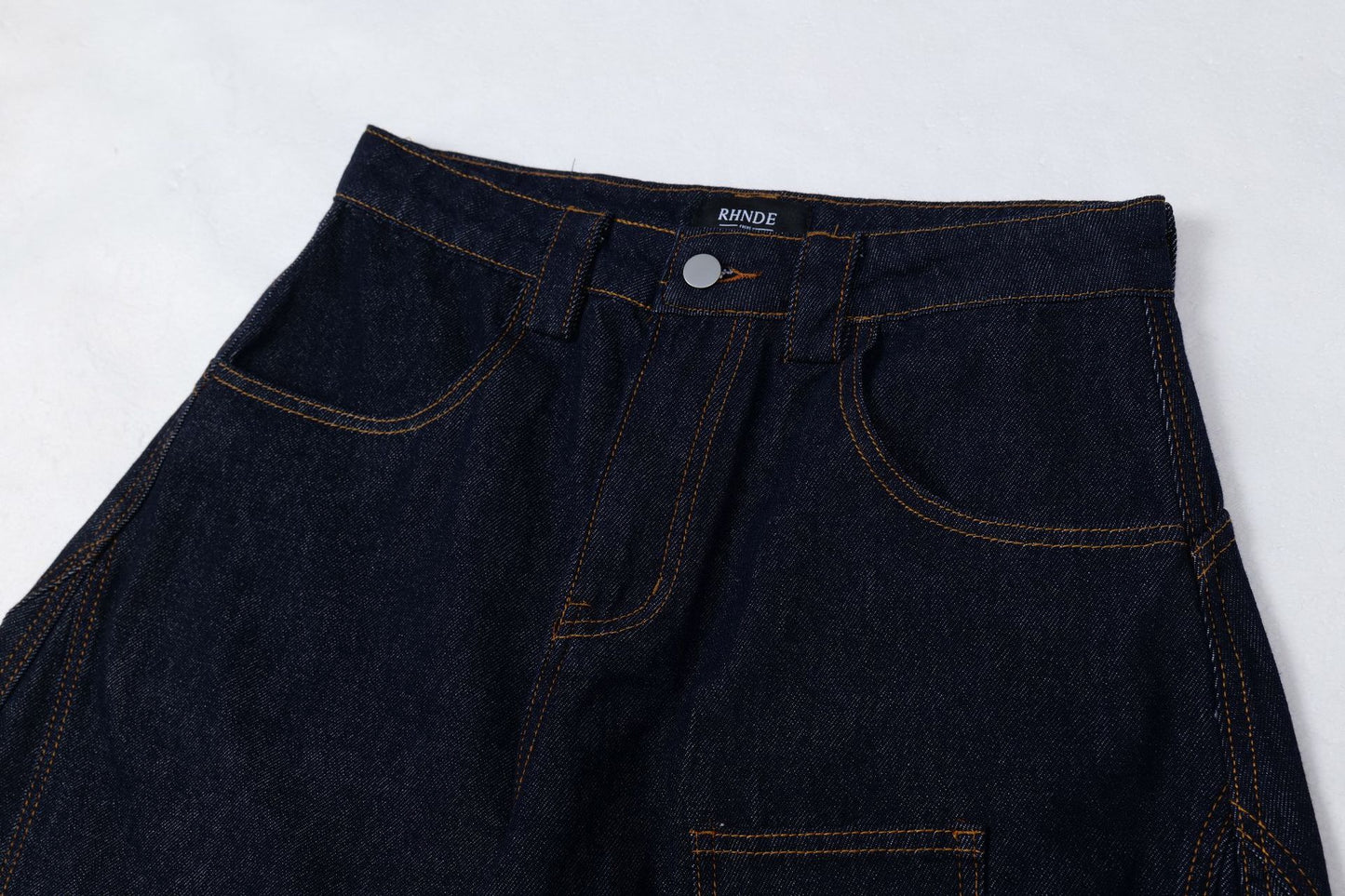 YKK Zipper Heavy-Duty Denim Jeans WN13139