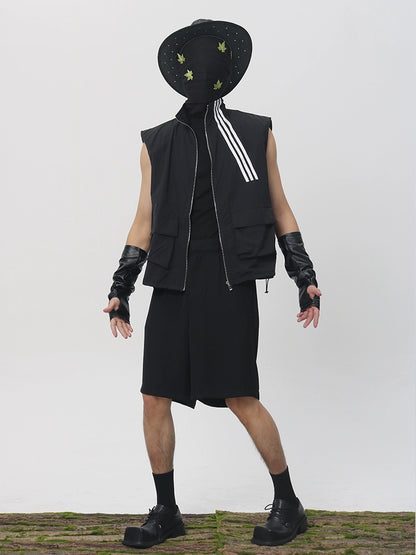 Draped Tailored Half Pants WN18643