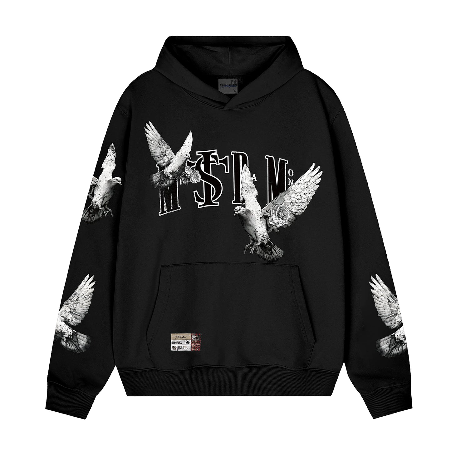 Print Pullover Hoodie WN12008