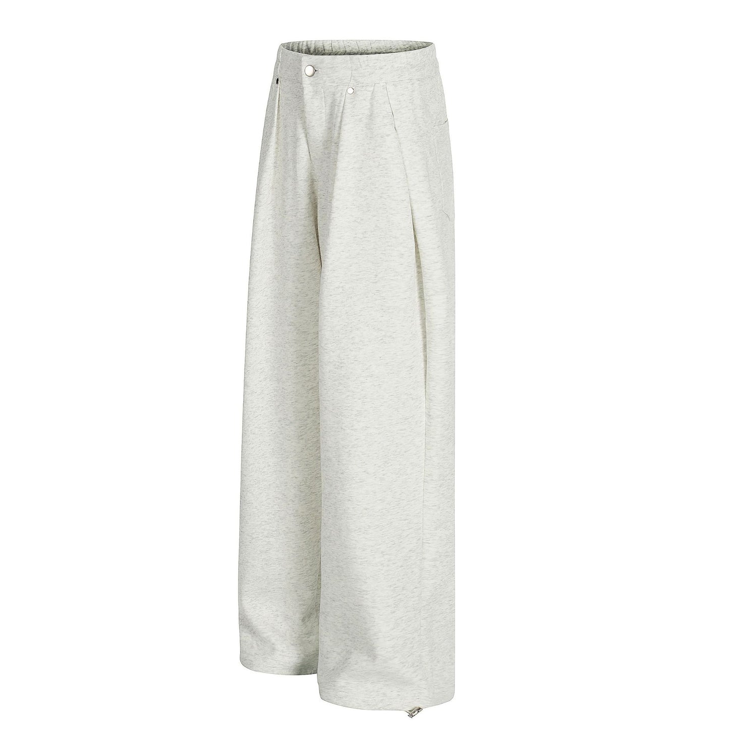 Drape Pleats Wide Leg Sweatpants WN26081