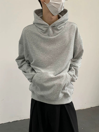 Thumbhole Oversize Pullover Hoodie WN9641