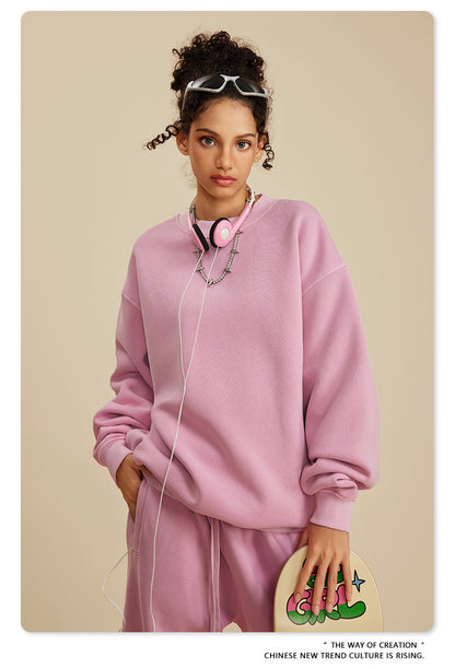 Oversize Washed Sweatshirt WN6028