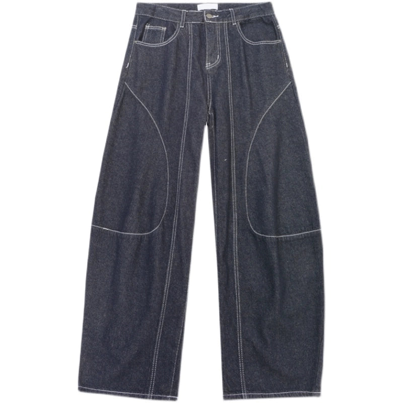 Wash Wide Leg Denim Jeans WN6151