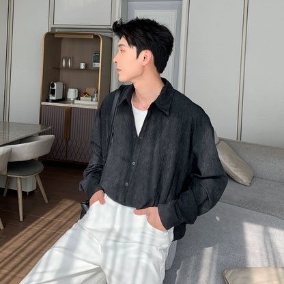 Brushed Washed Long Sleeve Shirt WN20470