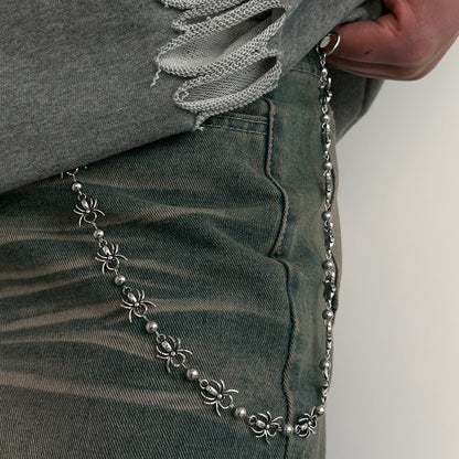 Spider Metal Pants Chain WN21068