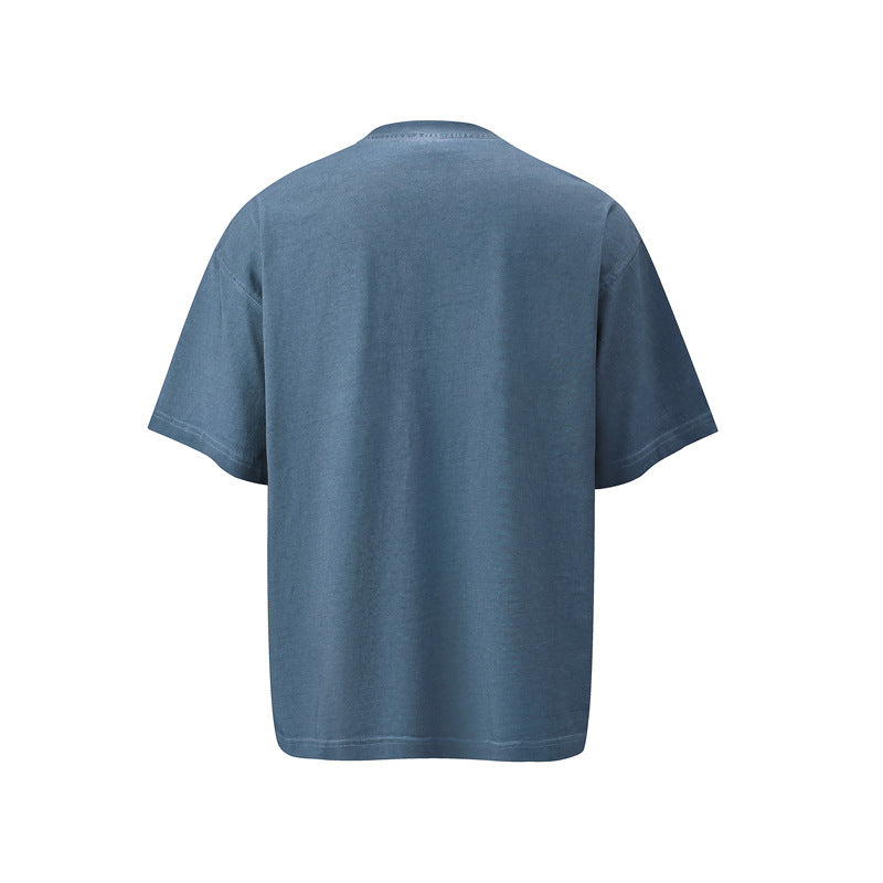 Plain Washed Oversize Short Sleeve T-Shirt WN18585