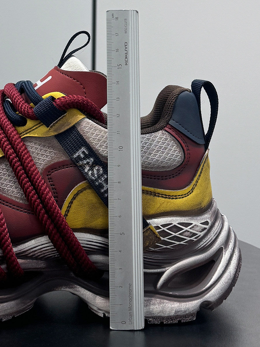 Rope Thick Sole Dad Sneakers WN24768
