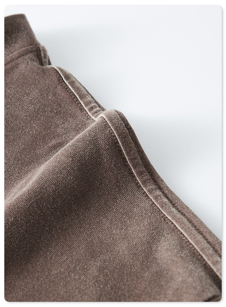 Oversize Washed Long-sleeve t-shirt WN6051