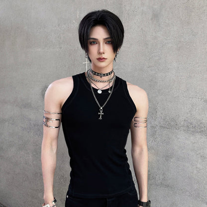 Ribbed Sleeveless Tank Top WN25083