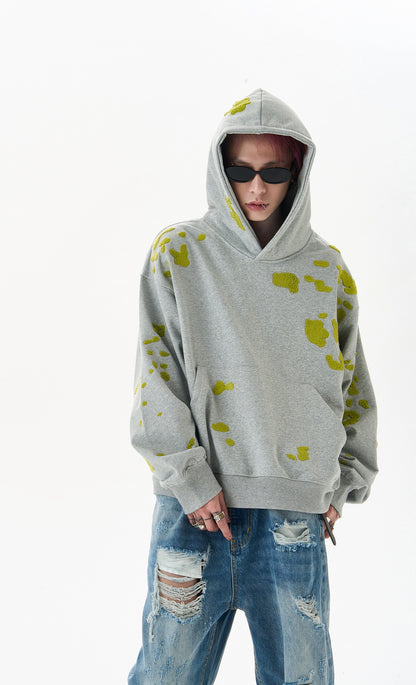 Patch Design Pullover Hoodie WN5889