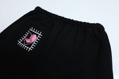 Graphic Print Wide Leg Sweatpants WN25937