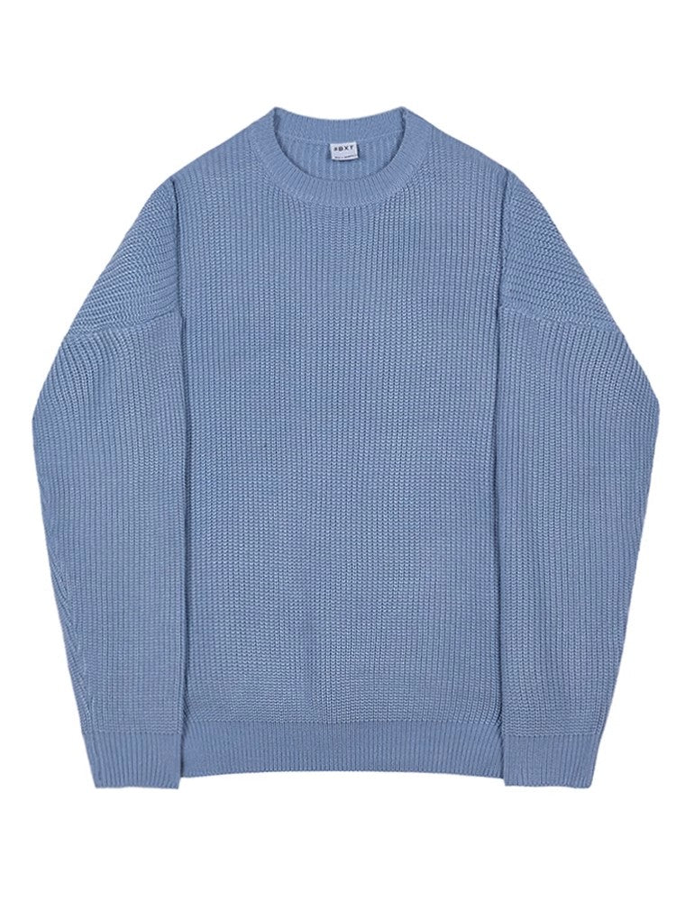Round Neck Knit Sweater WN6593