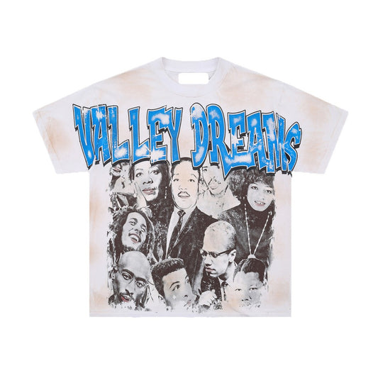 Graffiti Portrait Graphic Short Sleeve T-Shirt WN26421