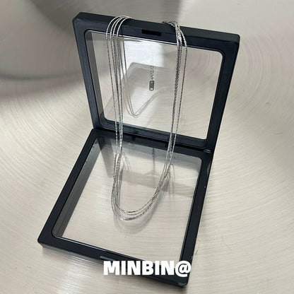 Layered Design Necklace WN19225