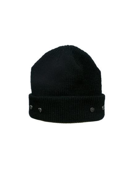 Cross Rivet Knit Hat WN21107