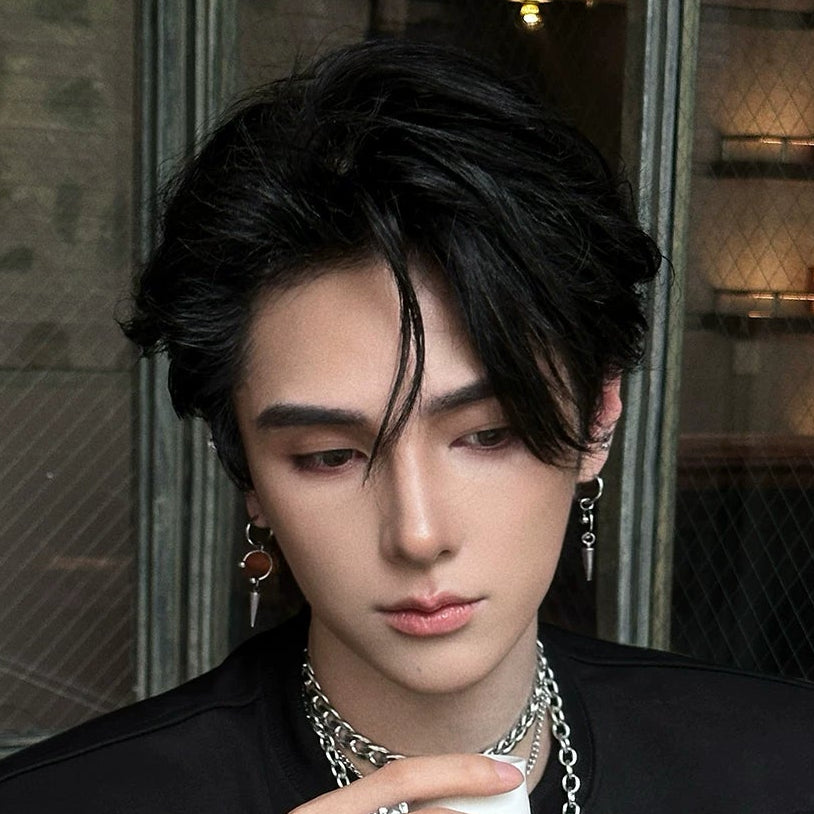 WN25094 Yang Yifan, trendy brand, personality, fashion, trendy earrings, hip-hop street dance, street hipsters, earrings, men's and women's earrings, jewelry WN25094