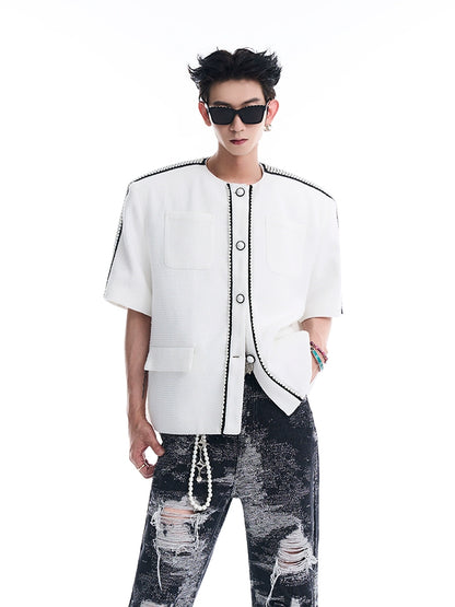 Pearl Design Short Sleeve Jacket WN8055