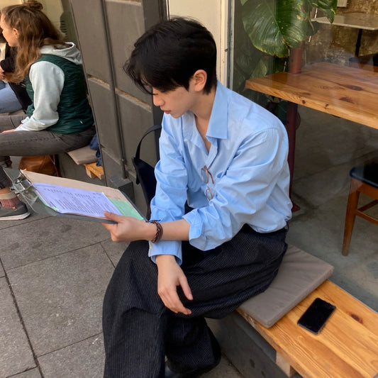 Relaxed Oversize Long Sleeve Shirt WN20329