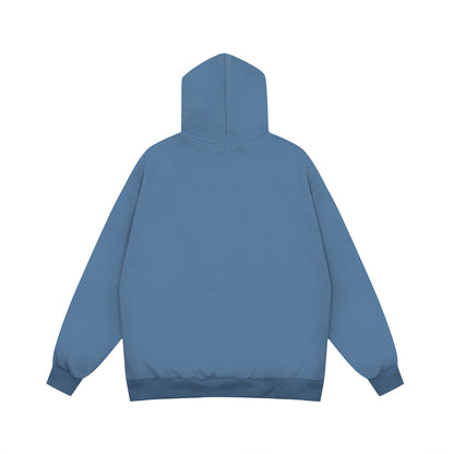 Oversize High-neck Fake Layererd Hoodie WN11078