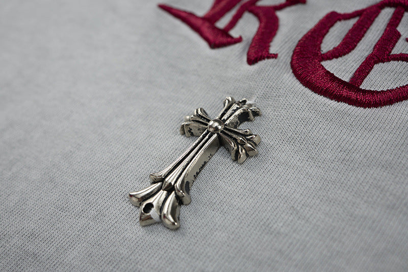 Washed Cross Logo Short Sleeve T-Shirt WN25796