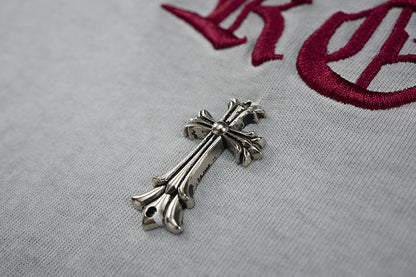 Washed Cross Logo Short Sleeve T-Shirt WN25796