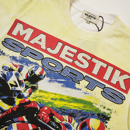 Graphic Art Print Short Sleeve T-Shirt WN27992