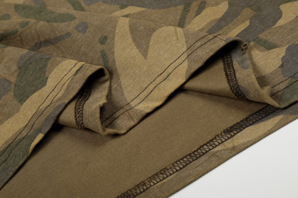 Camouflage Oversize Long Sleeve T-shirt WN28085