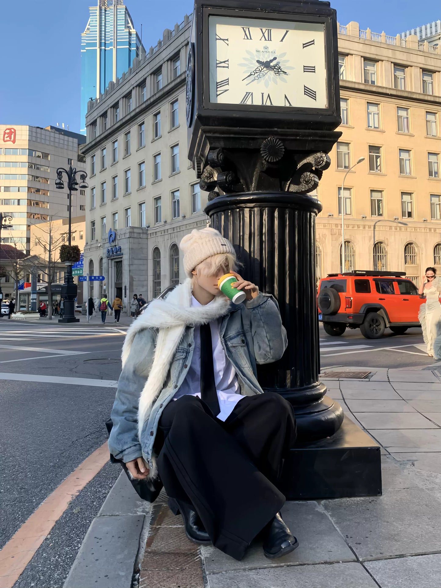 Washed Heavyweight Thick Denim Jacket WN19726