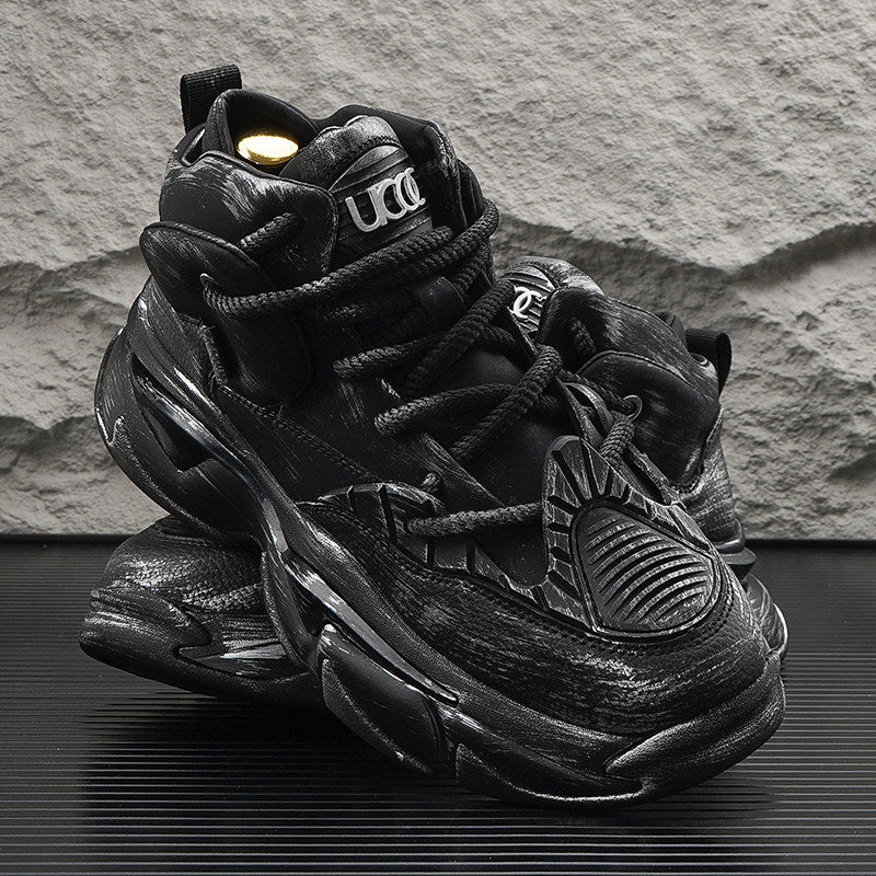 Gradient Sole Height-Increasing Dad Sneakers WN24767