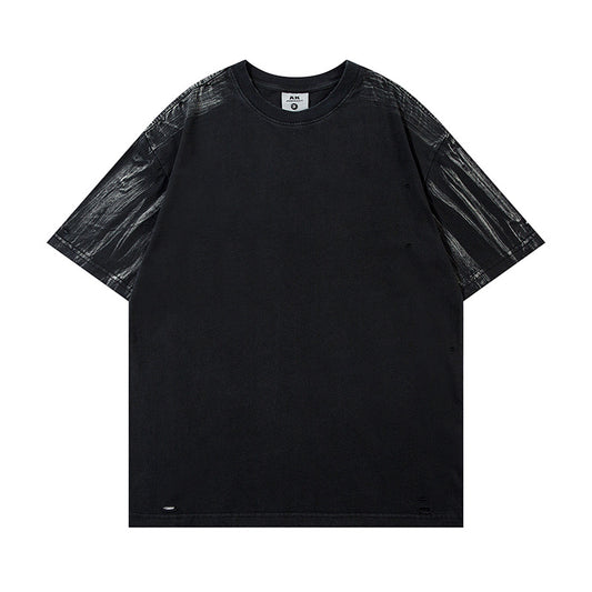 Oversize Washed Short Sleeve T-Shirt WN13125