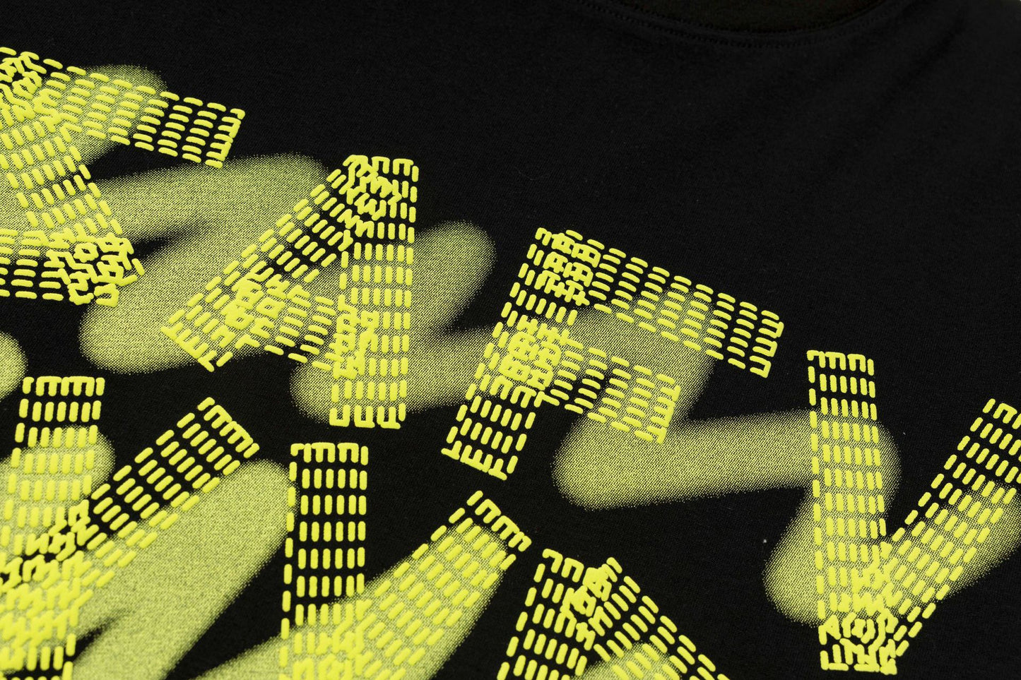 Foam Letter Print Short Sleeve T-Shirt WN25791