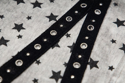 Graffiti Doodle Print Washed Short Sleeve T-Shirt WN25574